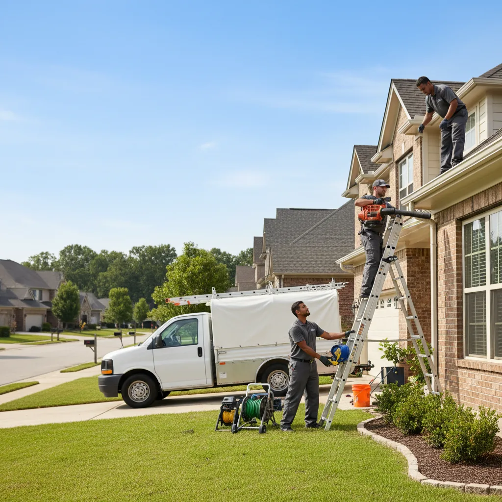 Home Gutter Service in Houghton Lake Heights, MI near me